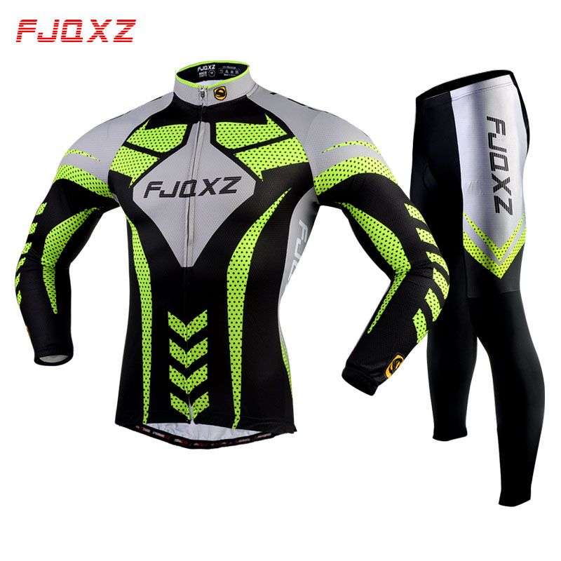 2019 Hot New Men'S Long Sleeve Ride Service Set Male Bicycle Mountain ...