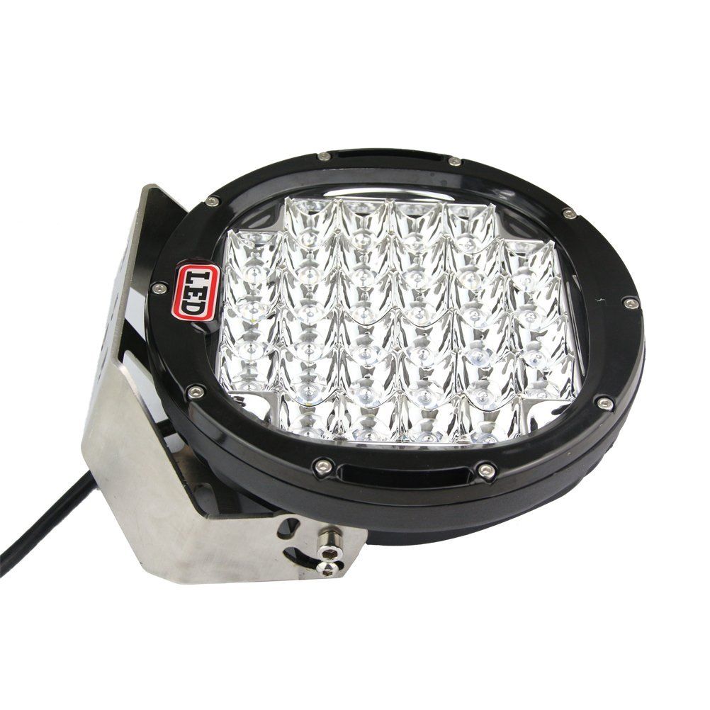 9 185w Cree Led Work Light 12v 24v Flood Spot 37x5w Round 9 185w Cree Led Work Light 12v 24v Flood Spot 37x5w Round Driving Lights 4x4 Truck 4wd Suv Jeep Atv Off Road Fog Lamp Construction