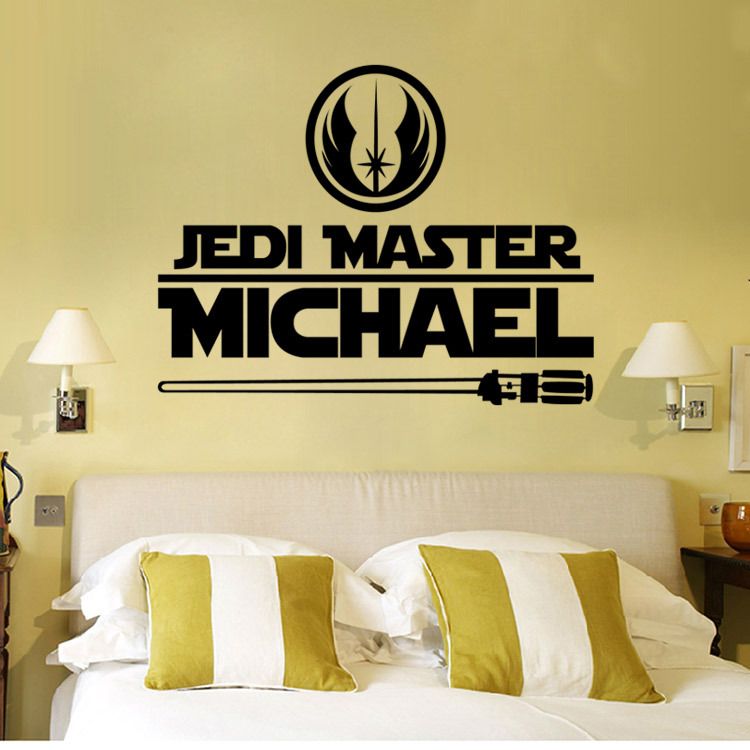 Newest Star Wars Wall Stickers 2 Styles Star Wars Logo Letter Newest Star Wars Wall Stickers 2 Styles Star Wars Logo Letter