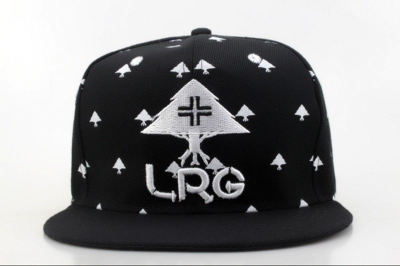 Lrg Snapback Hat Embroidered Hustle 