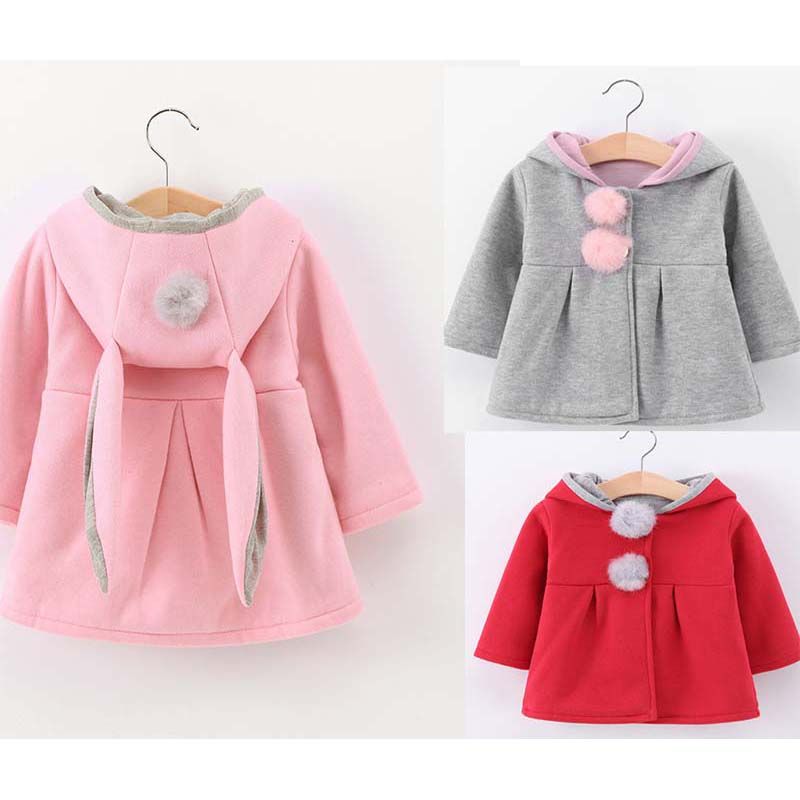 baby coat with ears
