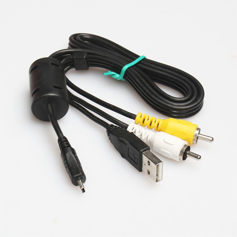 2020 USB AV Cables For Nikon UC E6 Coolpix L110 P100 S3000 S8000 S4000