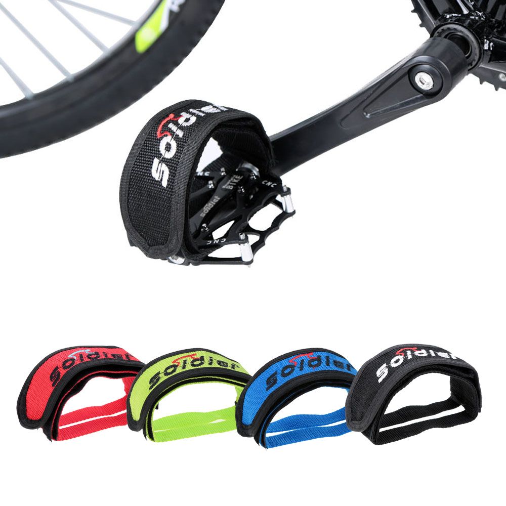 2021 New Bicycle Pedal Clip Fixed Gear Fixie BMX Bike Bicycle Anti Slip Double Adhesive Straps