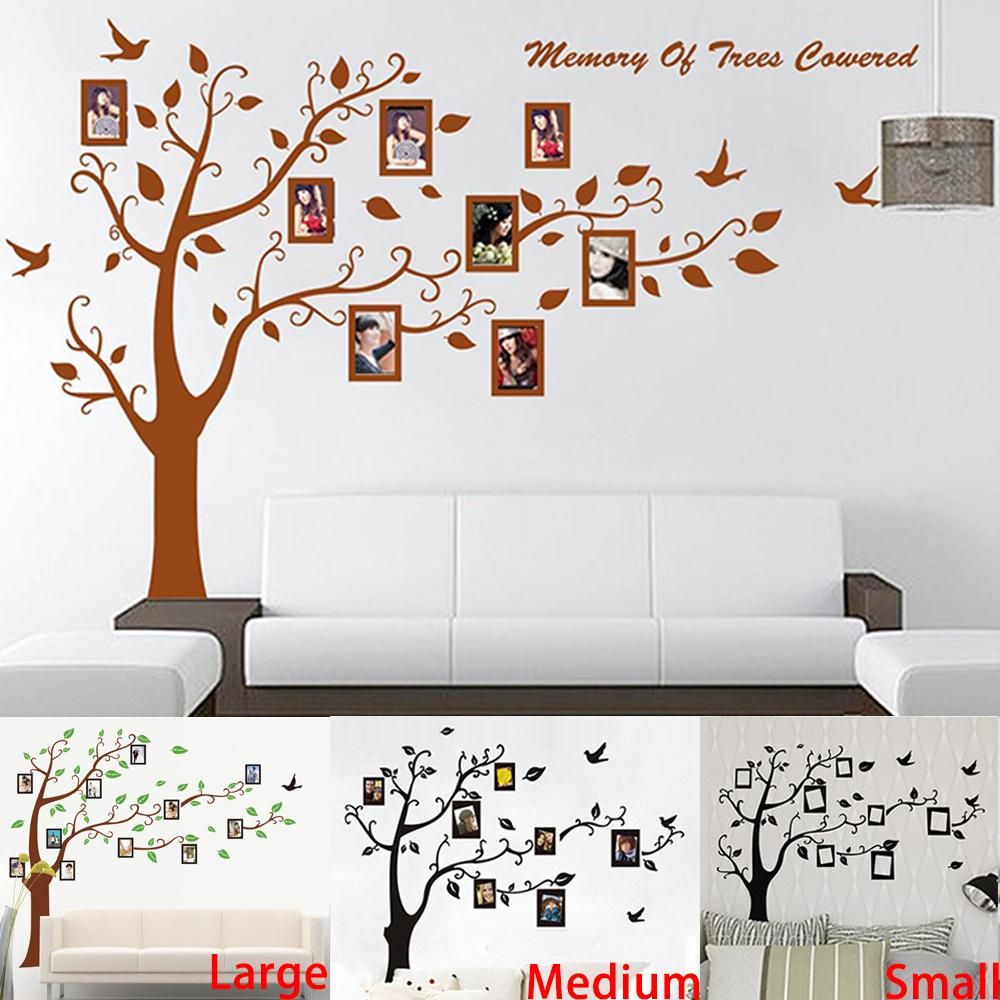 Tree Wall Art Stickers big size brownblack photo frame tree wall stickers zooyoo94ab Tree Wall Art Stickers big size brownblack photo frame tree wall stickers zooyoo94ab