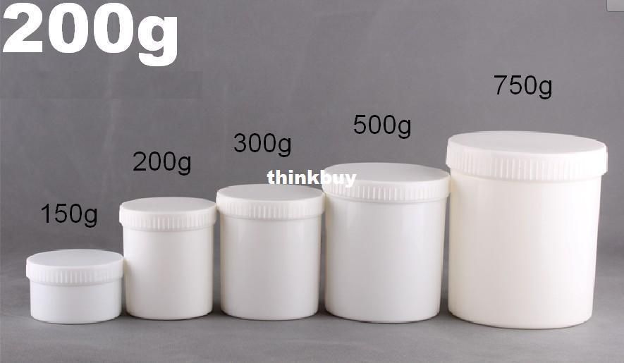 2020 200g Container With Inner Cover Empty Plastic Containers For 2020 200g Container With Inner Cover Empty Plastic Containers For