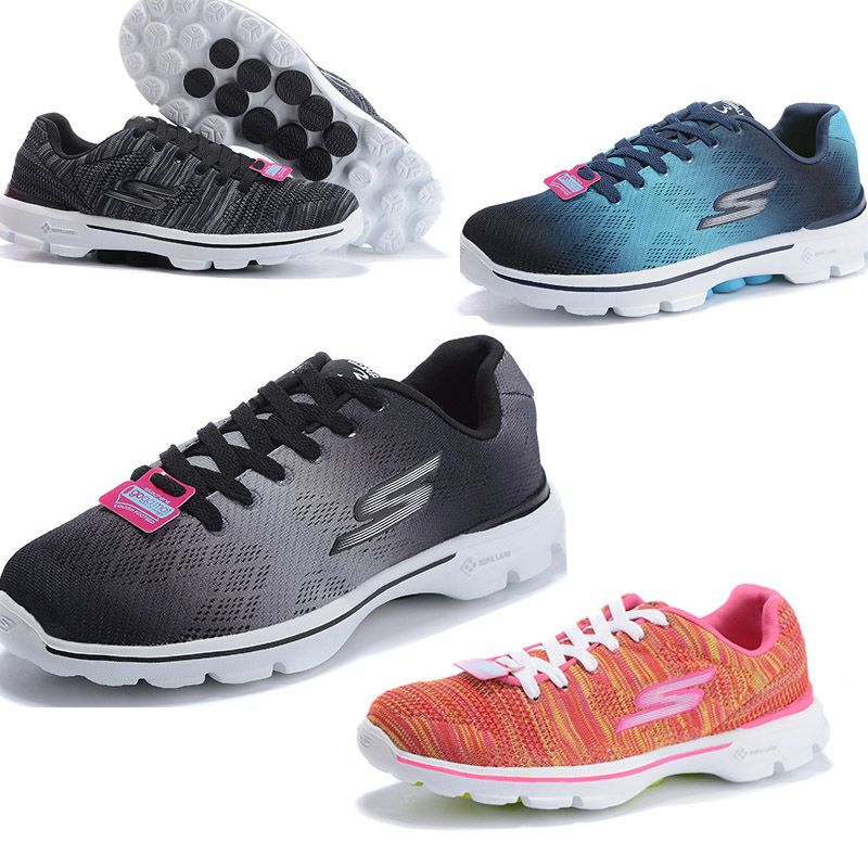 Skechers 2015 Go Walk 3 Running Shoes Ultralight Sneakers Peas Shoes ...