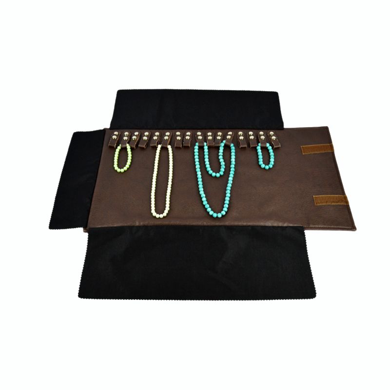 2020 Portable Jewelry Display Carrying Case For Necklace Travel Jewelry