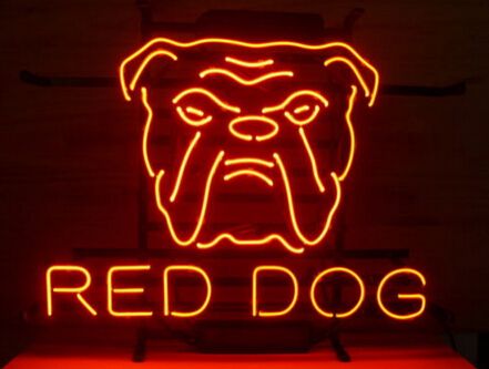 Red Dog Sign Red Dog Sign