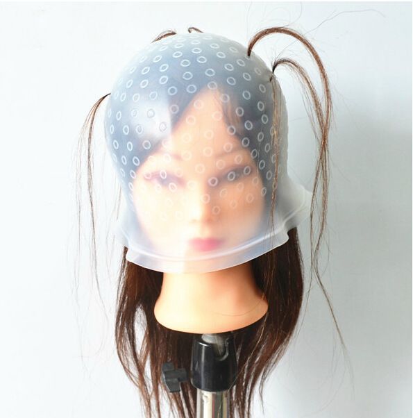 Hot Highlights Magicap Frosting & Tipping Cap Hair Colors Silicone Cap Hair Treatment Cream Cap