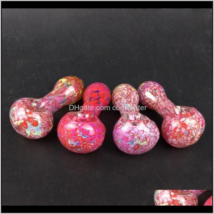 glass hand pipes pink hand pipe heady glass pipes pyrex spoon pipe bongs oil nail hand pipe thick colors for smoking