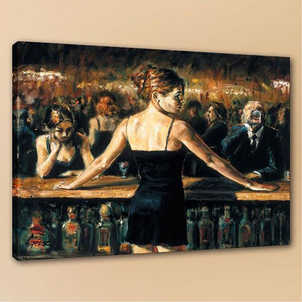 Bartender Oil Painting On Canvas Home Decor Handcrafts /HD Print Wall