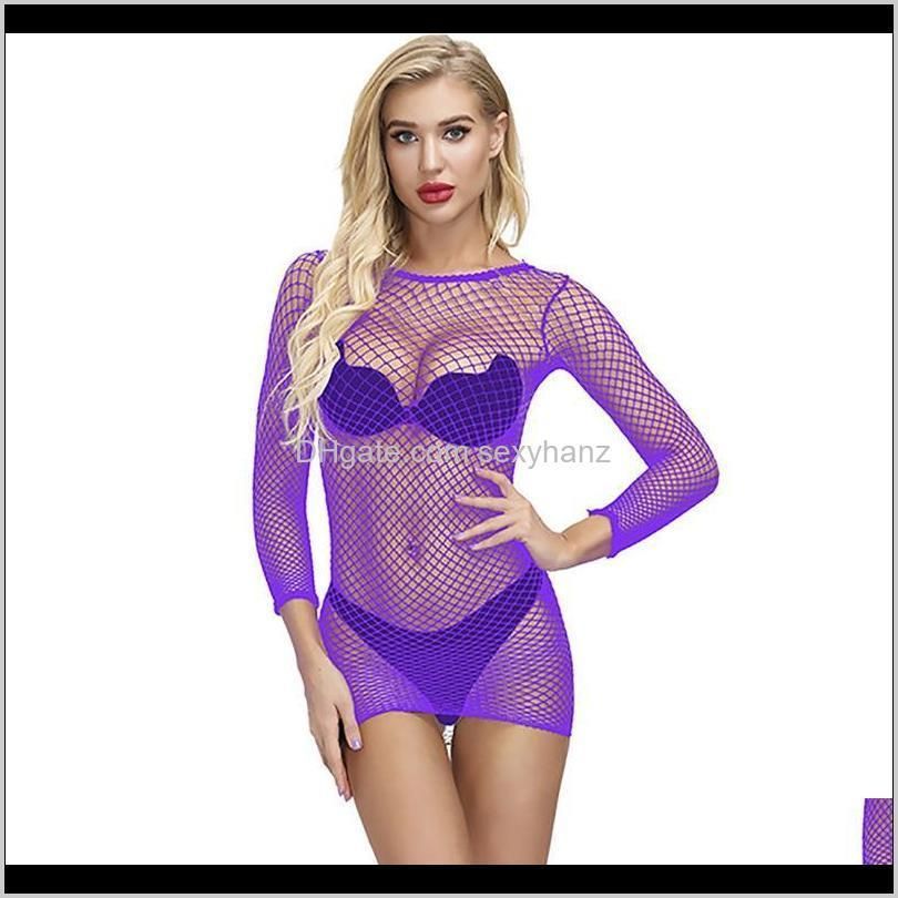 sexy bodystockings women babydoll lingerie underwear fishnet open crotch catsuit mesh tights erotic bodysuit sleepwear#0115