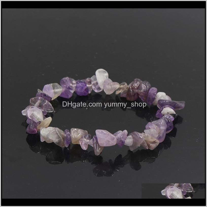 natural healing crystal bracelet sodalite chip gemstone stretch bracelet natural stone bracelets mixed gemstone chakra bracelet