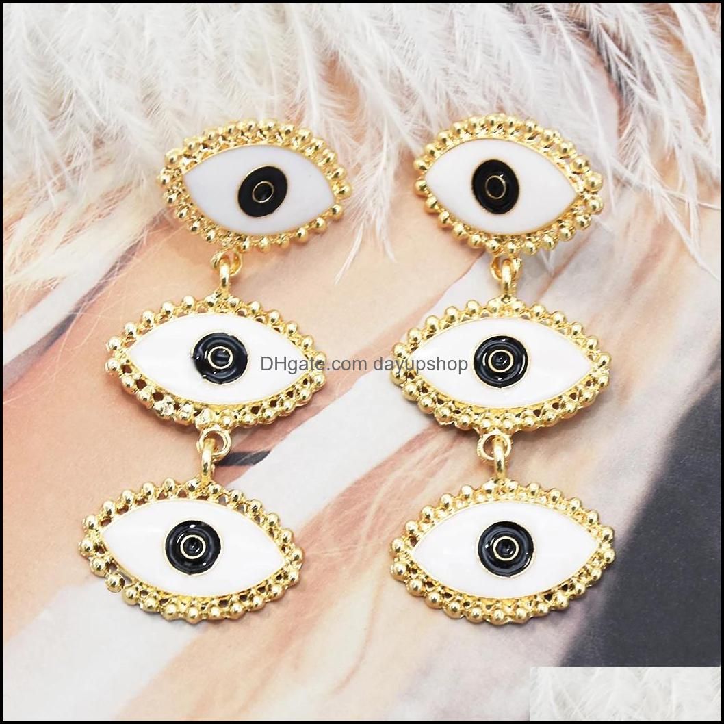 Lovely Earrings Devil`s Eye Halloween Christmas Party Jewelry for women gift