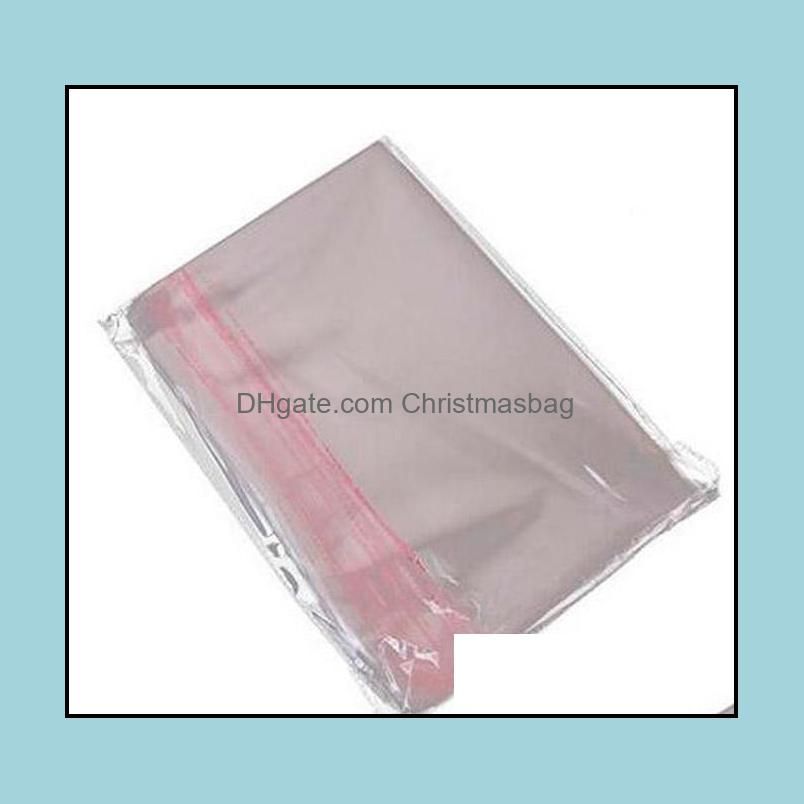 Resealable Cellophane Opp Poly Bags Clear Self Adhesive Seal Plastic Packaging Storage Ba jllgVB mx_home