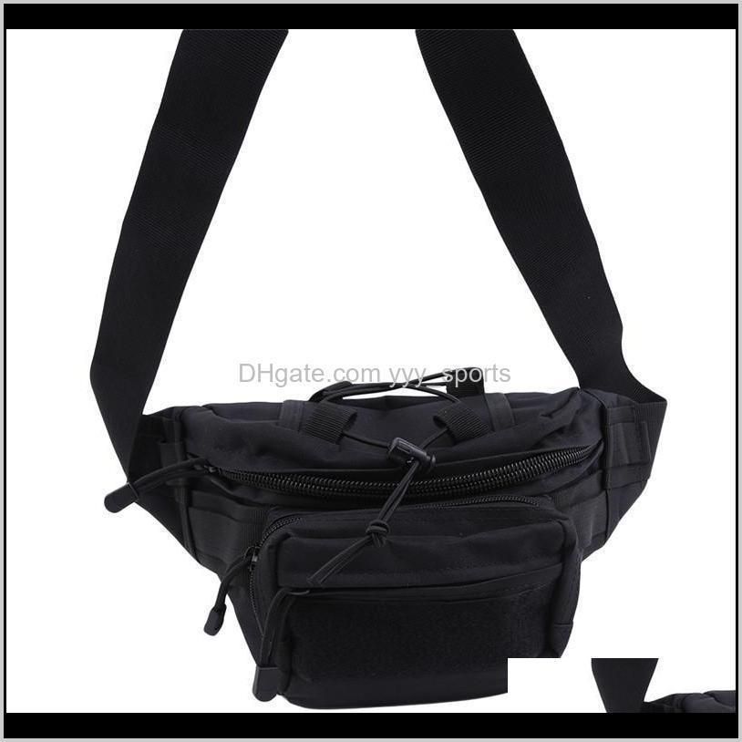men waist bag tactical waist pack shoulder bag multi-pocket camping hiking pouch belt bags utdoor bags