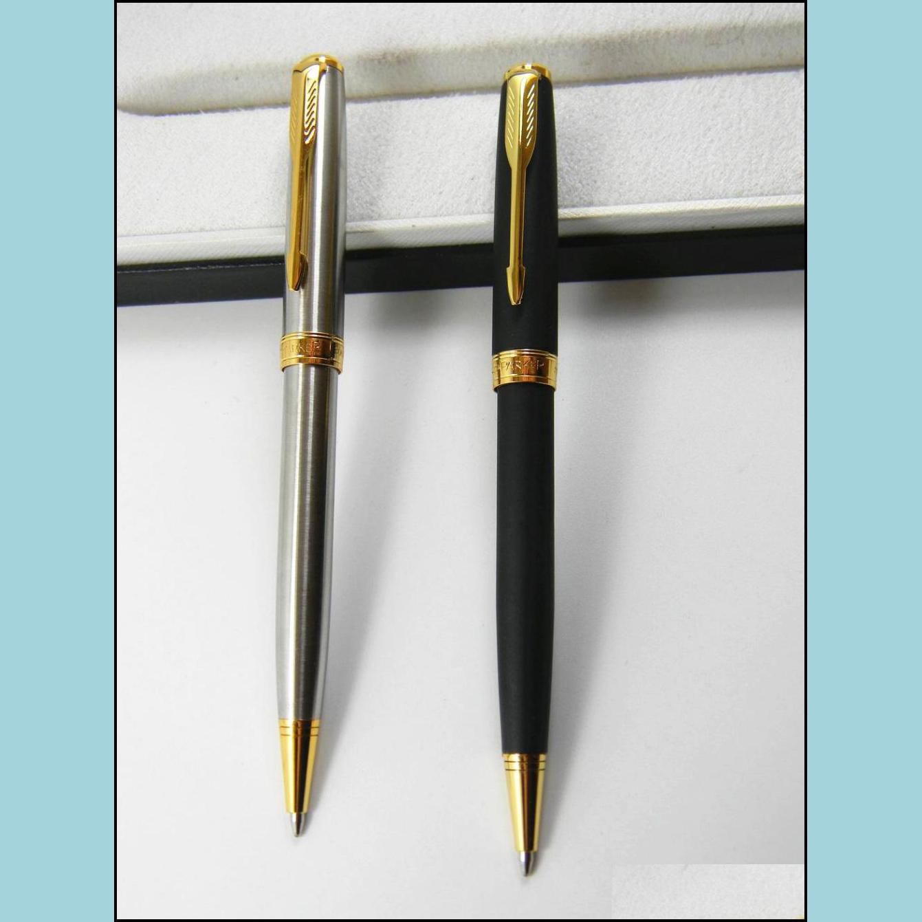 Originar Parker Sonnet Series Matte Black Golden Clip 0.5mm Nib Rollerball Pen Originar Parker Sonnet Series Matte Black Golden Clip 0.5mm Nib Rollerball Pen
