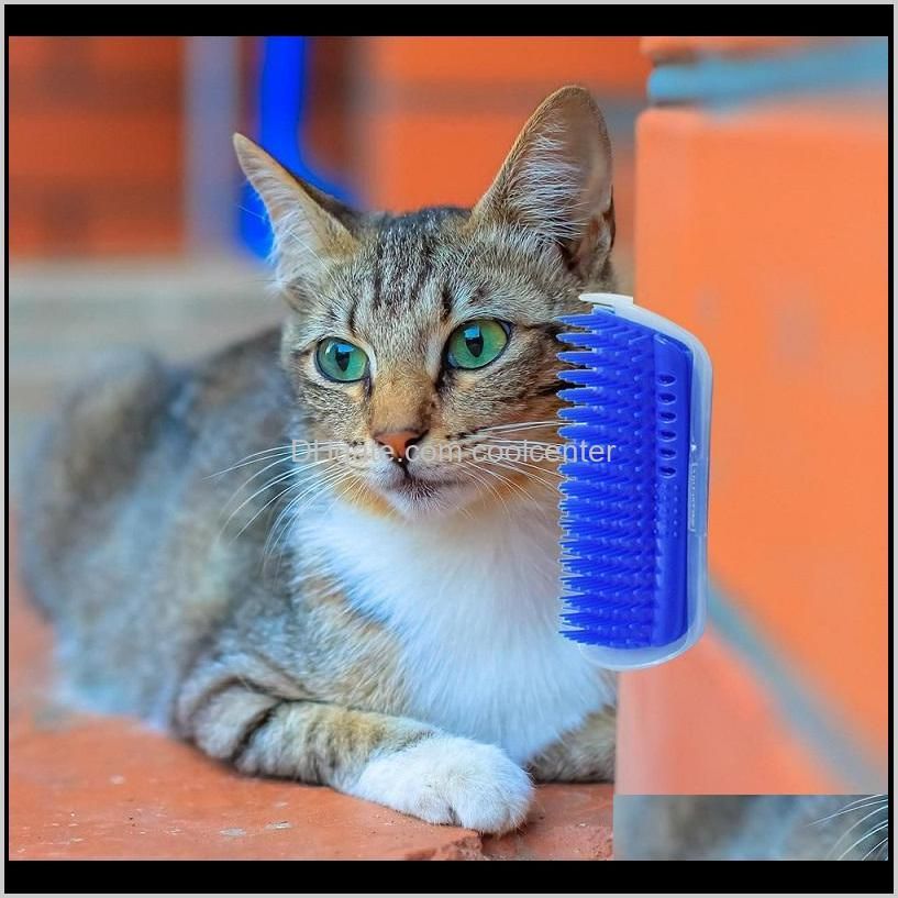 pet cat hairdresser corner scratching hair brush cat licking itching artifact pet supplies toy massage comb mix 9 colors