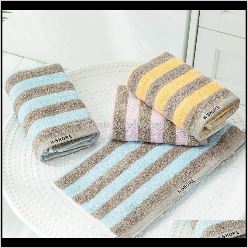 2 pack family towel pure cotton face washing household adult couple soft absorbent face towel bath pure cotton 70x34cm