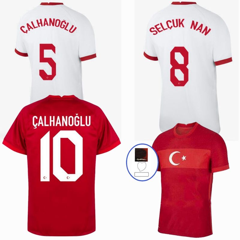 2021 2021 2022 Turkey Soccer Jerseys National Team Home Away CALHANOGLU