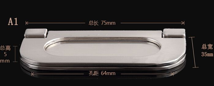 Großhandel Möbel Kleiderschrank Schubladengriff Unsichtbare Kleine