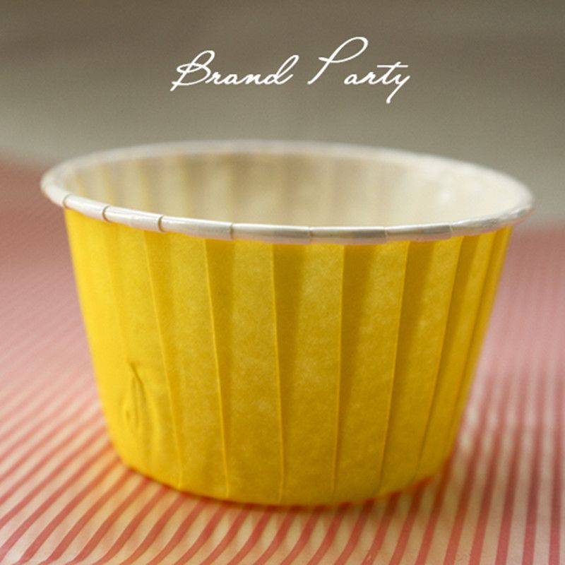 Pure Colored Cupcake Liners High Temperature Baking Cups Greaseproof Paper Mini Muffin Cupcake