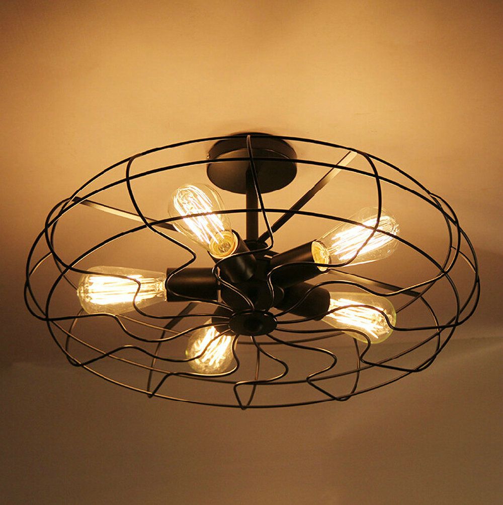 Loft Vintage Creative Lighting Lamps American Country ...