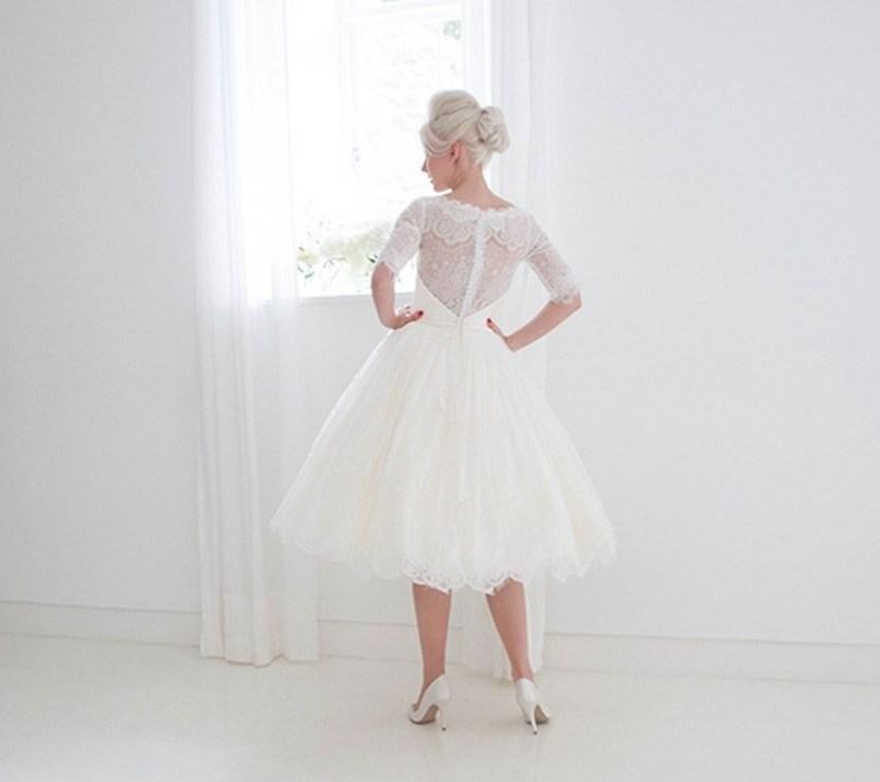 robe de mariée court