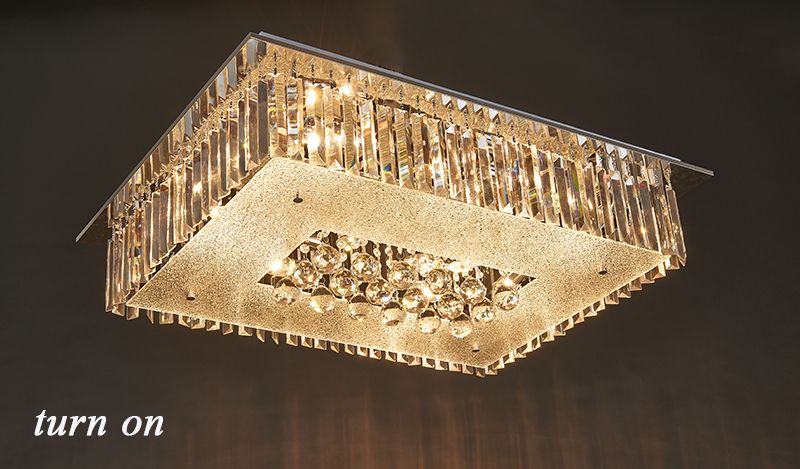 Plafoniere Per Interni Led : Acquista luminosa plafoniera a led in cristallo di lucentezza