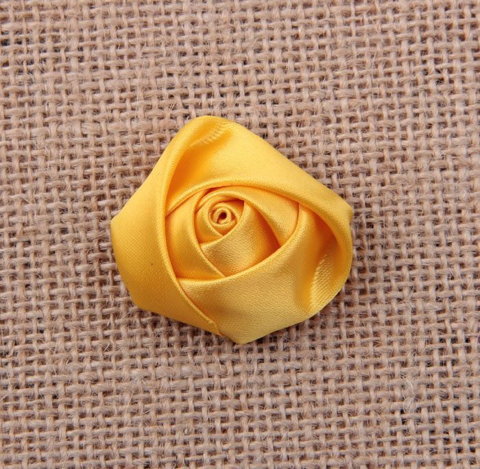 Baby Girls Satin Ribbon Multilayers 3D Fabric Rose Flowers For headbands corsage Kid DIY Christmas Hair Styling Accessories AW07