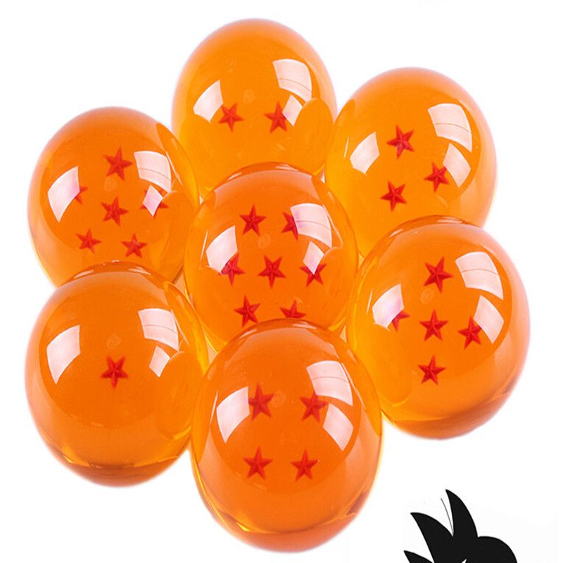 2018 Dragon Ball Z 7.5cm Dragonball 7 Stars Crystal Ball Set Of Dragon Ball Z Balls Baby Toy ...