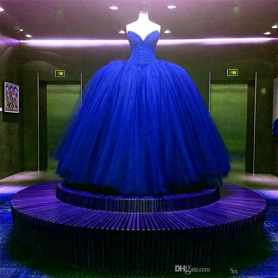 vestido de noiva azul royal