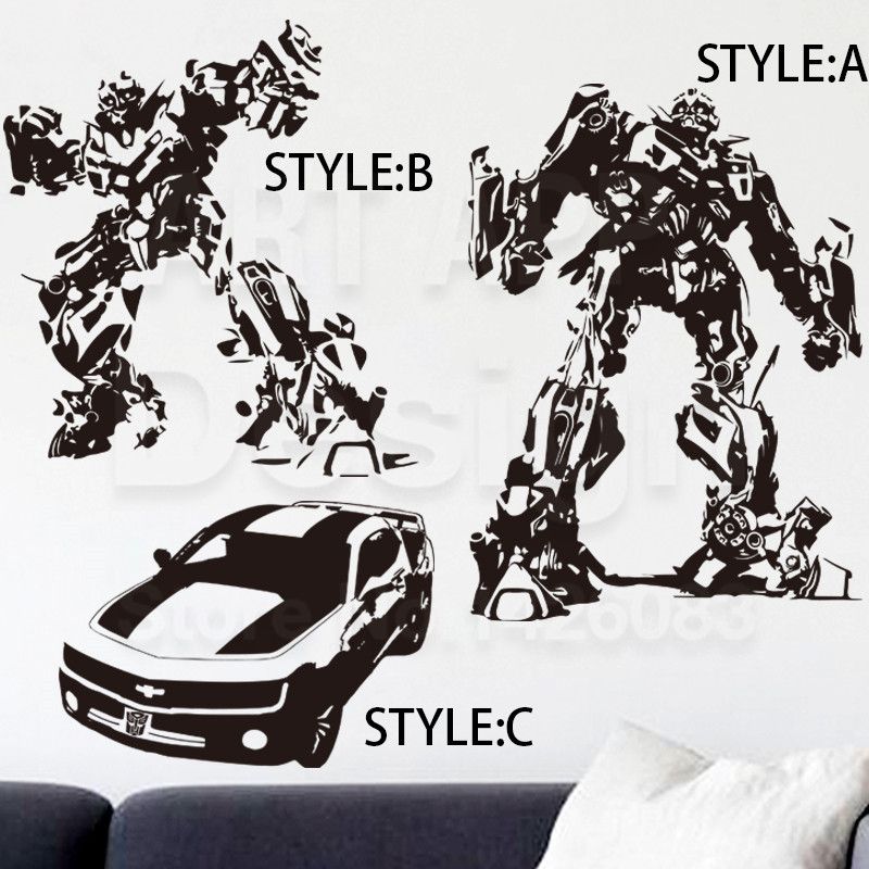 Art Wall Sticker Home Decoration Vinyl Transformers 