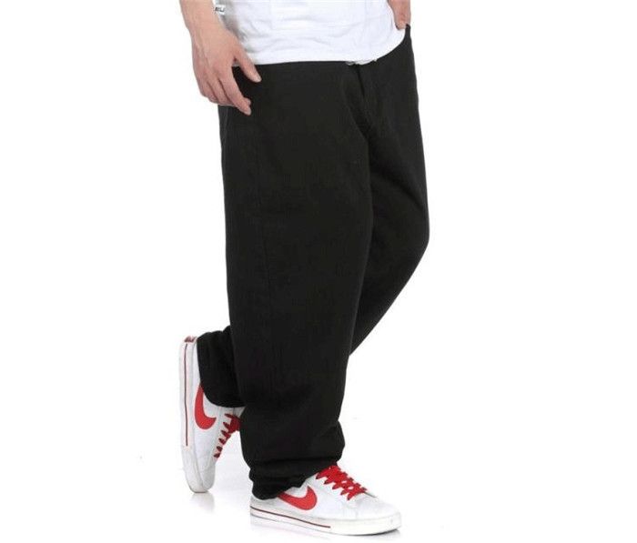 Discount 2015 Eminem Hip Hop Mens Loose Baggy Pants Denim Rap Jeans ...