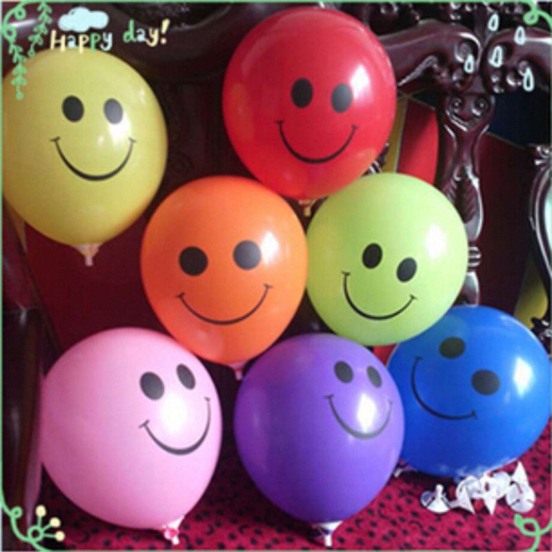  Wholesale  High Quality big Mouth Smiley Balloons 