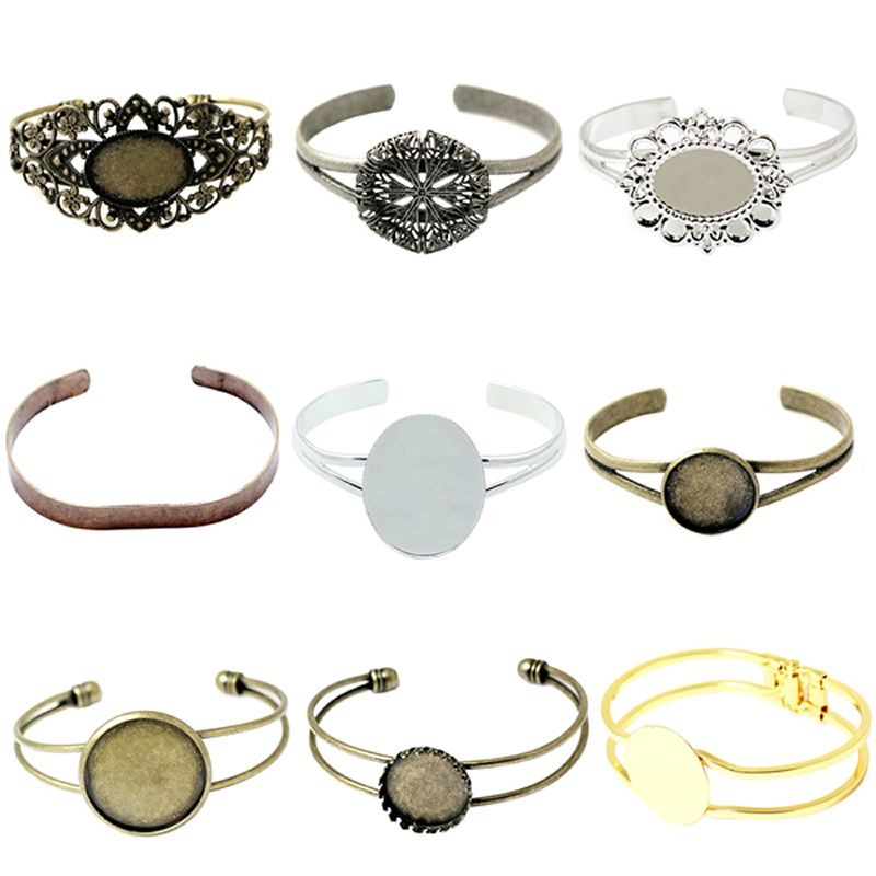 Beadsnice Bracelet Blanks Adjustable Bracelet Trays For Jewelry Making