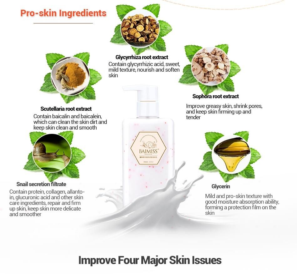 Snail Serum Nourishing Body Lotion Body Cream Skin Care Anti Chapping