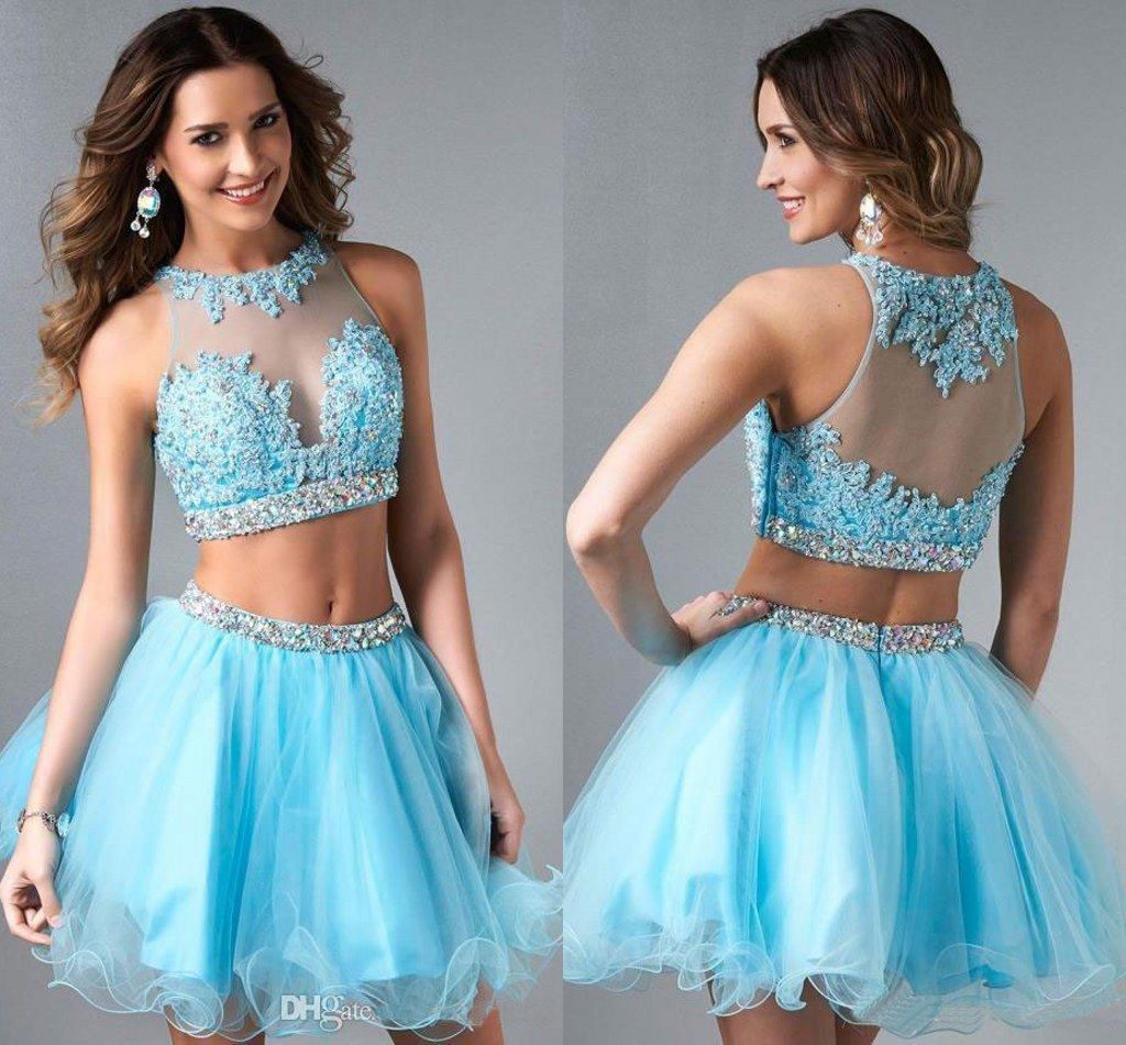 2 piece grade 8 grad dresses