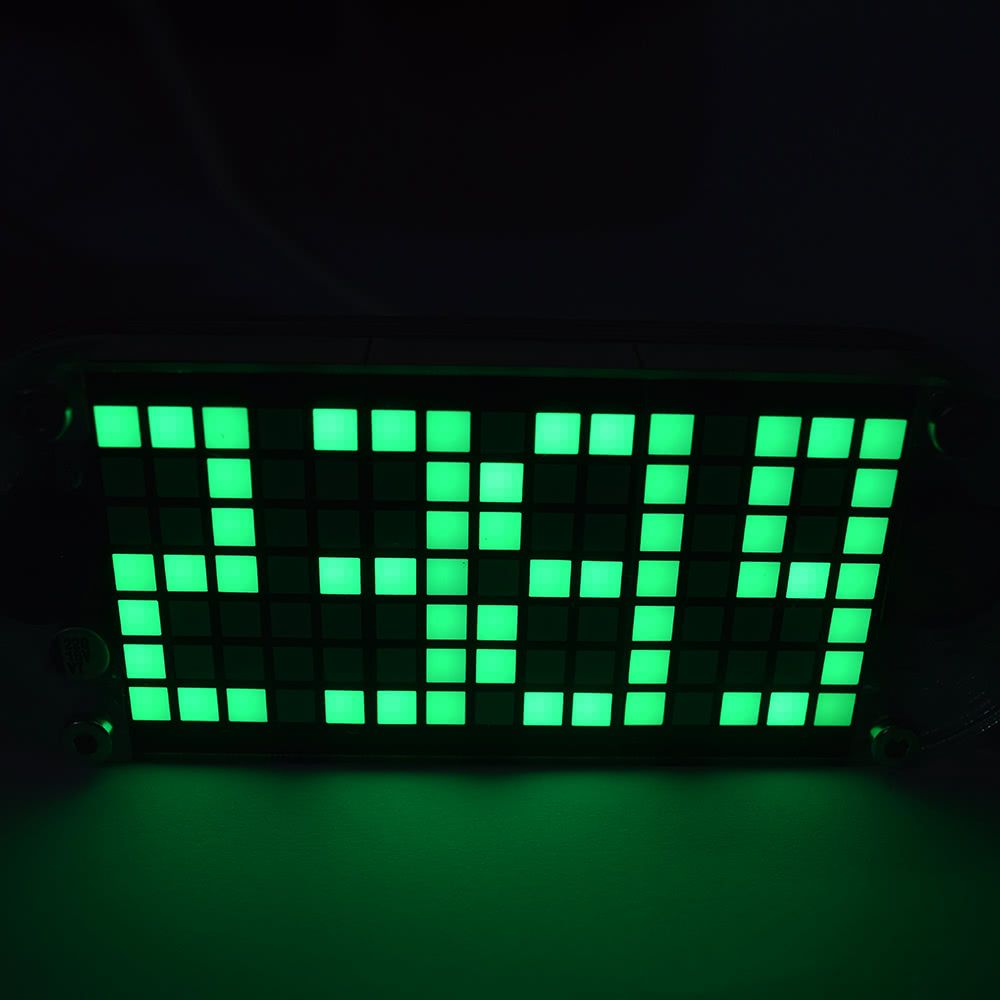 DIY Digital LED Clock Kit DS3231 High Precision Touch Key Control Clock Adjustable Brightness