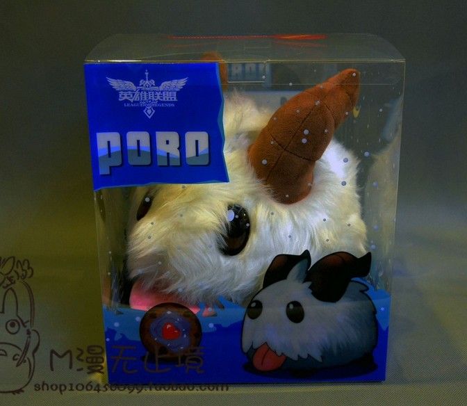 poro league of legends plush