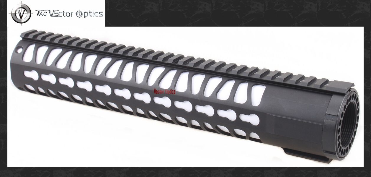 Vector Optics AR10 Keymod 12 Inch Tactical Free Float One Piece