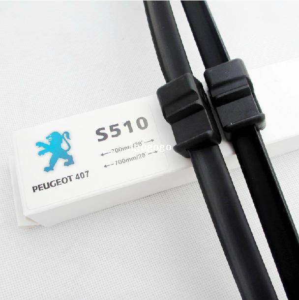 2018 car wiper blades for peugeot 407 size 28 28 soft rubber what size wiper blades