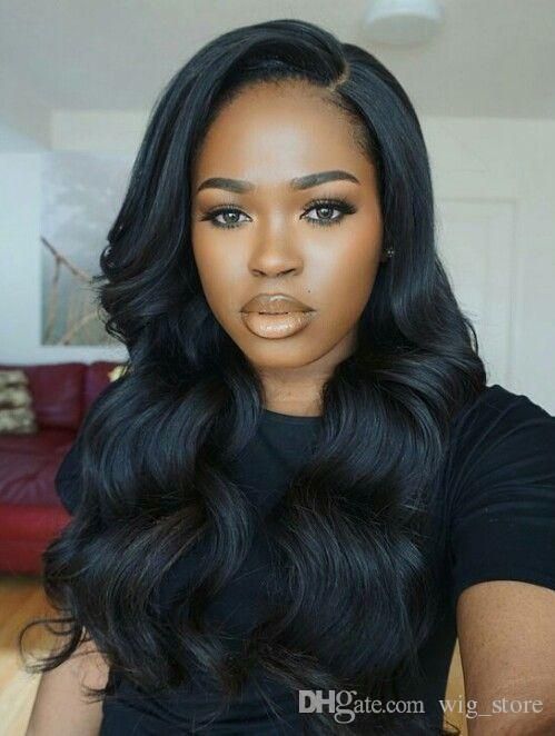 Human Hair Wigs With Baby Hair New Indian Hair Natural Color Lace