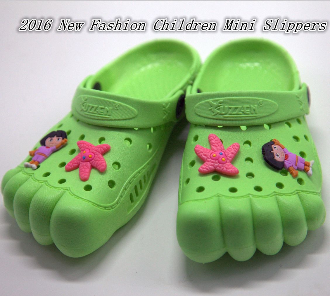 New 2016 Cartoon Children Home Slippers Shoes Indoor