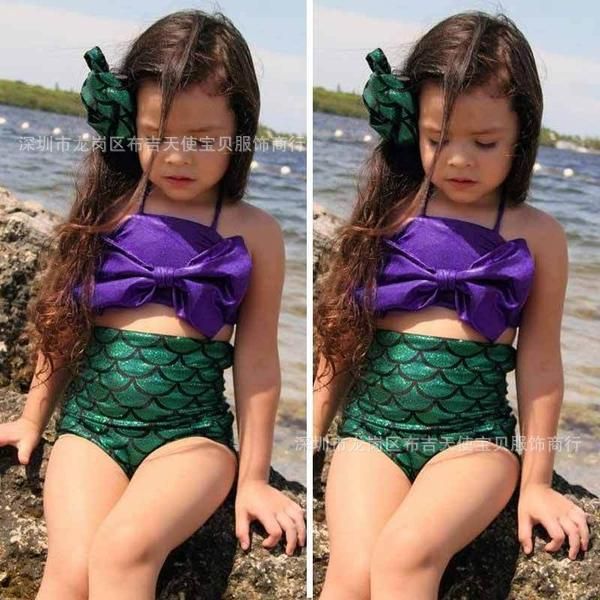 girls sequin swimsuit