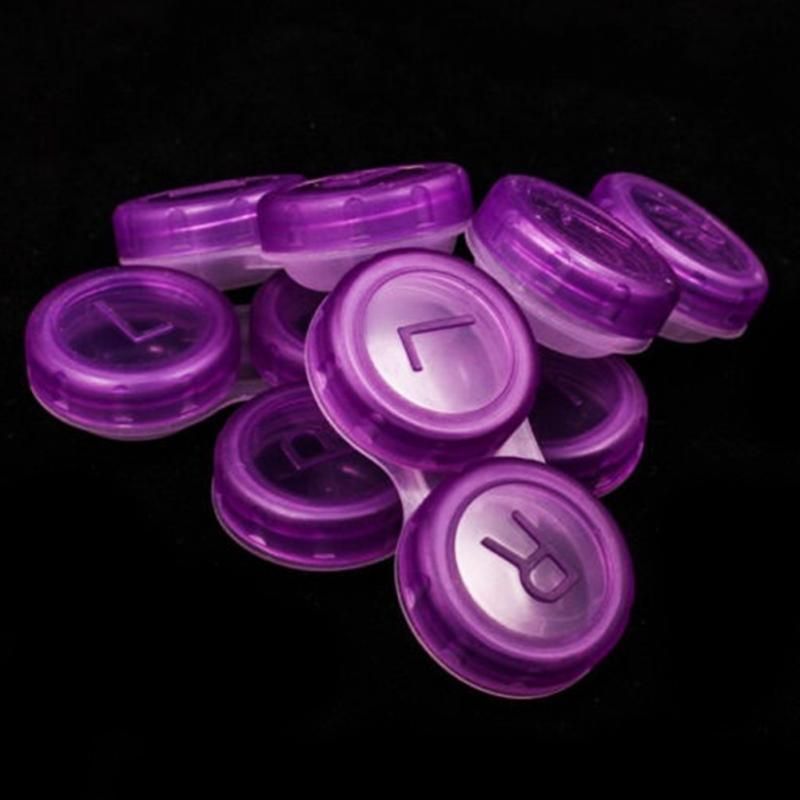 Colorful Case Contact Lenses Box Contact Lens Case,Glasses Color Double