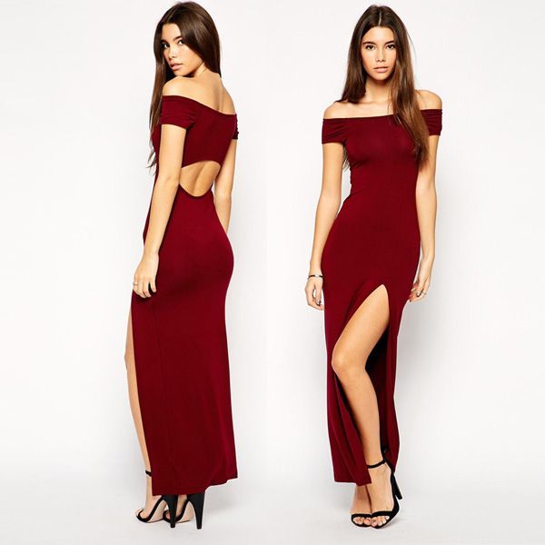 Sexy tight long dress