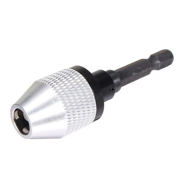 2021 Mini Keyless Drill Chuck 1/4 Inch Hex Shank Quick Change Clamping