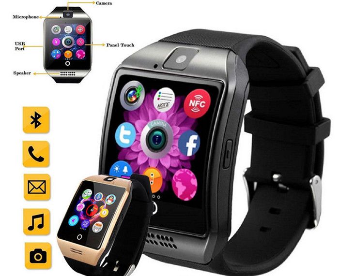 smart watch q18 iphone