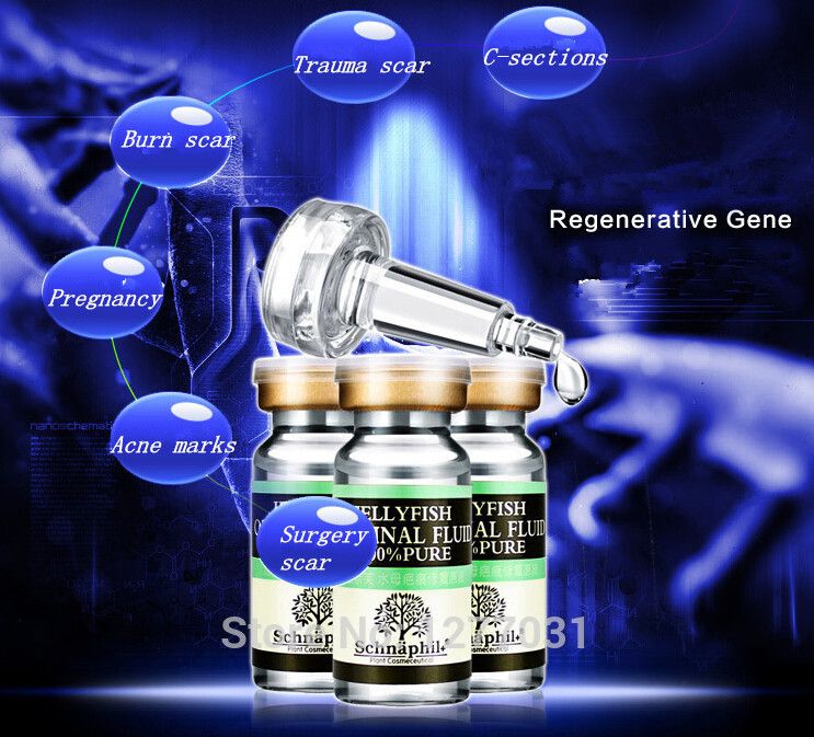 Authentic Jellyfish Extract Scar Repair&Healing Liquid Serum Anti Aging Acne Marks Remove Toner